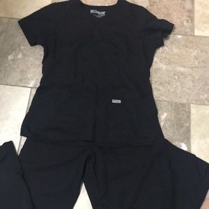 Grey’s Anatomy Black scrub set